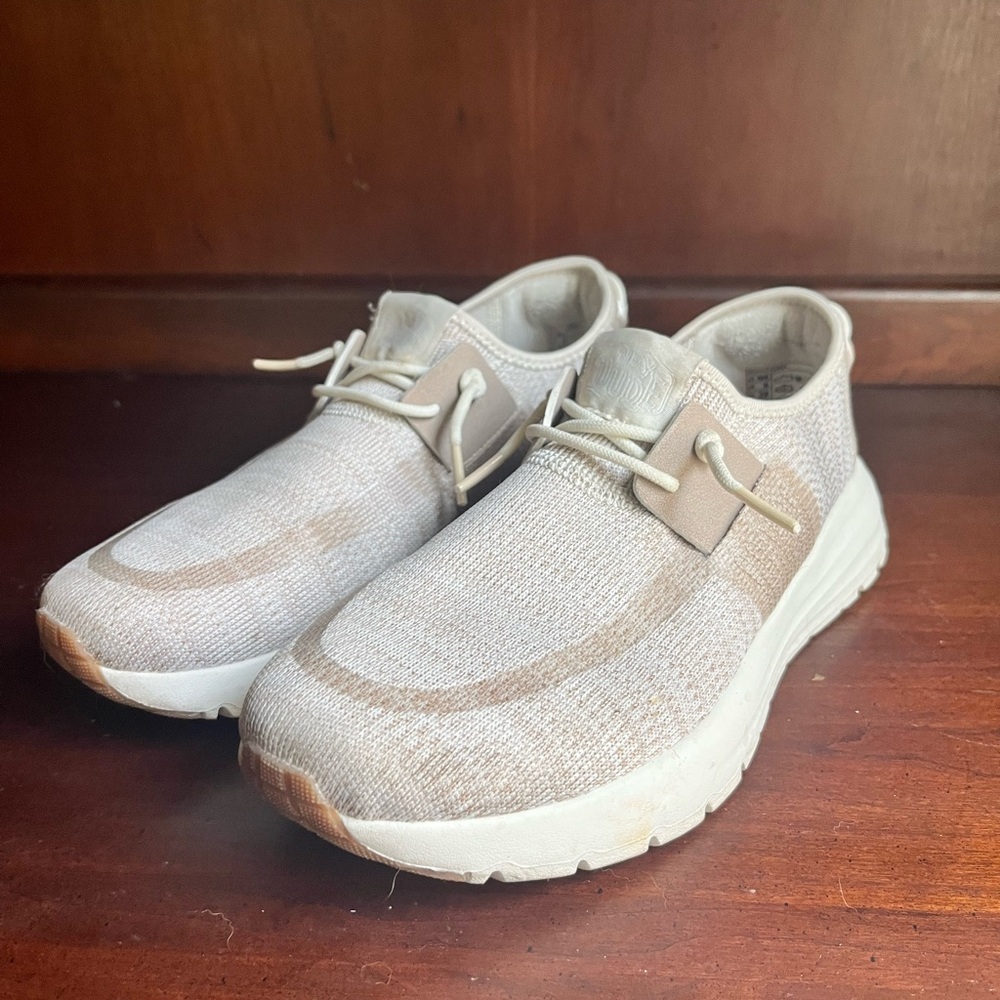 Hey Dude Tan Athletic Slip-On Shoes